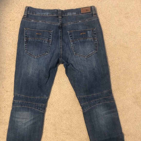 RSQ London Skinny Jeans | Navy - Picture 2 of 5